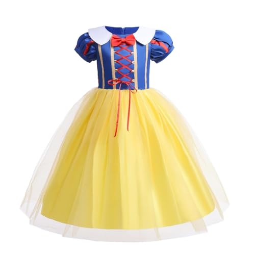 Lito Angels Kostüm Prinzessin Schneewittchen Baby Mädchen Kostüm Halloween Geburtstag Party Karneval Größe 9-12 Monate, Stil A von Lito Angels