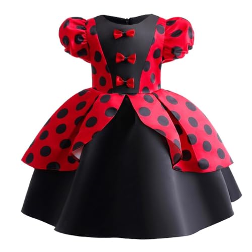 Lito Angels Marienkäfer Ladybug Kleid Kostüm Verkleidung Kleinkind Mädchen Größe 2-3 Jahre 98 (Tag-Nummer 100) von Lito Angels