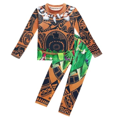 Lito Angels Maui Kostüm Kleid Pyjama für Baby Jungen, Sweartshirt Hose Bekleidungssets Verkleidung Schlafanzug, Größe 12-18 Monate 86, Braun 293 Lito Angels Maui Kostüm Kleid Pyjama für Baby Jungen, Sweartshirt Hose Bekleidungssets Verkleidung Schlafanzug, Größe 12-18 Monate 86, Braun 293 von Lito Angels