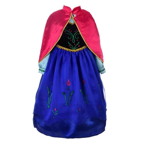 Lito Angels Prinzessin Anna Kostüm Kleid mit Umhang und Zubehör für Kleinkind Mädchen, Eiskönigin Prinzessinnenkleid Verkleiden, Größe 2-3 Jahre 98 Lito Angels Prinzessin Anna Kostüm Kleid mit Umhang und Zubehör für Kleinkind Mädchen, Eiskönigin Prinzessinnenkleid Verkleiden, Größe 2-3 Jahre 98 von Lito Angels