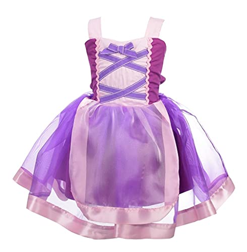 Lito Angels Prinzessin Rapunzel Kleid Kostüm Verkleidung für Kleinkind Mädchen Größe 3-4 Jahre, Lila Lito Angels Prinzessin Rapunzel Kleid Kostüm Verkleidung für Kleinkind Mädchen Größe 3-4 Jahre, Lila von Lito Angels