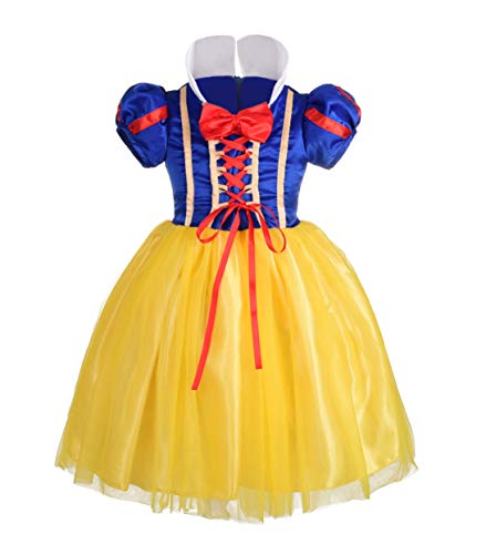 Lito Angels Prinzessin Schneewittchen Kostüm Kleid für Baby Mädchen Prinzessinenkleid Verkleidung Größe 12-18 Monate 86, Stile A Lito Angels Prinzessin Schneewittchen Kostüm Kleid für Baby Mädchen Prinzessinenkleid Verkleidung Größe 12-18 Monate 86, Stile A von Lito Angels