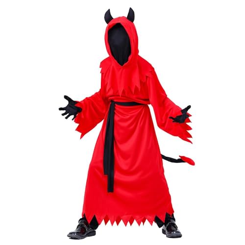 Lito Angels Rot Teufel Halloween Karneval Kostüm Kleid Verkleidung mit Dämon Hörner Maske et Schwanz für Kinder Jungen Größe 12-14 Jahre 158 164 Lito Angels Rot Teufel Halloween Karneval Kostüm Kleid Verkleidung mit Dämon Hörner Maske et Schwanz für Kinder Jungen Größe 12-14 Jahre 158 164 von Lito Angels
