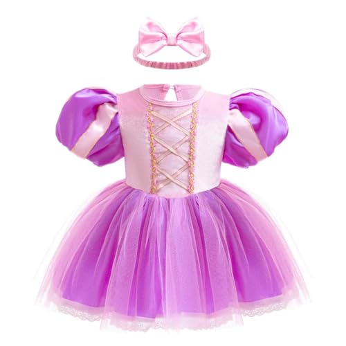 Lito Angels Strampler Prinzessin Rapunzel für Babys, Mädchen, Violett, für Party, Geburtstag, Halloween, Karneval, weiches Stirnband, Größe 12-18 Monate Lito Angels Strampler Prinzessin Rapunzel für Babys, Mädchen, Violett, für Party, Geburtstag, Halloween, Karneval, weiches Stirnband, Größe 12-18 Monate von Lito Angels