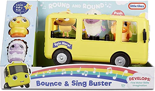Little Baby Bum - Musik- und Hüpfspaß Buster, Spielzeug Bus mit Sound- und Bewegungsfunktion von Little Baby Bum