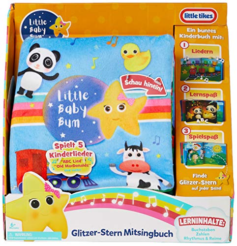 Little Baby Bum Singendes Geschichtenbuch - 6+ Monate - Spielen & Lernen - Interaktiv - Spielt Musik - Lernt Buchstaben, Zahlen und Farben von Little Baby Bum