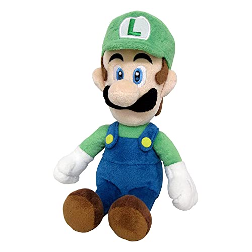 PBM Express 1415 Super Mario Plüsch Luigi 24cm, bunt von Little Buddy