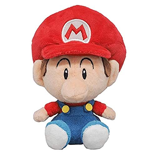 Little Buddy Toys Super Mario aus Stoff, 13 cm, Baby-Mario von Nintendo