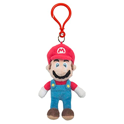 Little Buddy 1832 Super Mario – Mario Plüsch-Anhänger, 12,7 cm, mehrfarbig Little Buddy 1832 Super Mario – Mario Plüsch-Anhänger, 12,7 cm, mehrfarbig von Little Buddy