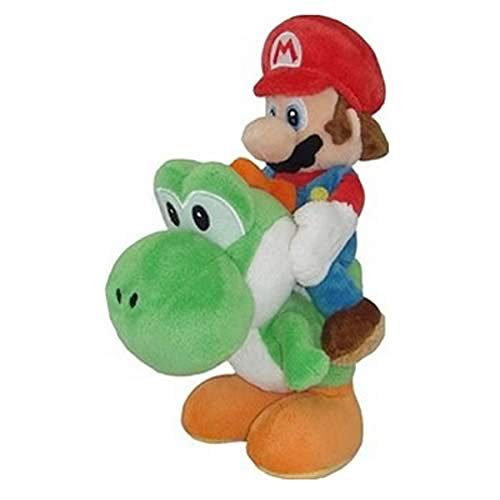 Little Buddy 1241 Super Bros. 8" Mario Riding Yoshi Plush Plüsch, Mehrfarbig, Einheitsgröße Little Buddy 1241 Super Bros. 8" Mario Riding Yoshi Plush Plüsch, Mehrfarbig, Einheitsgröße von Little Buddy