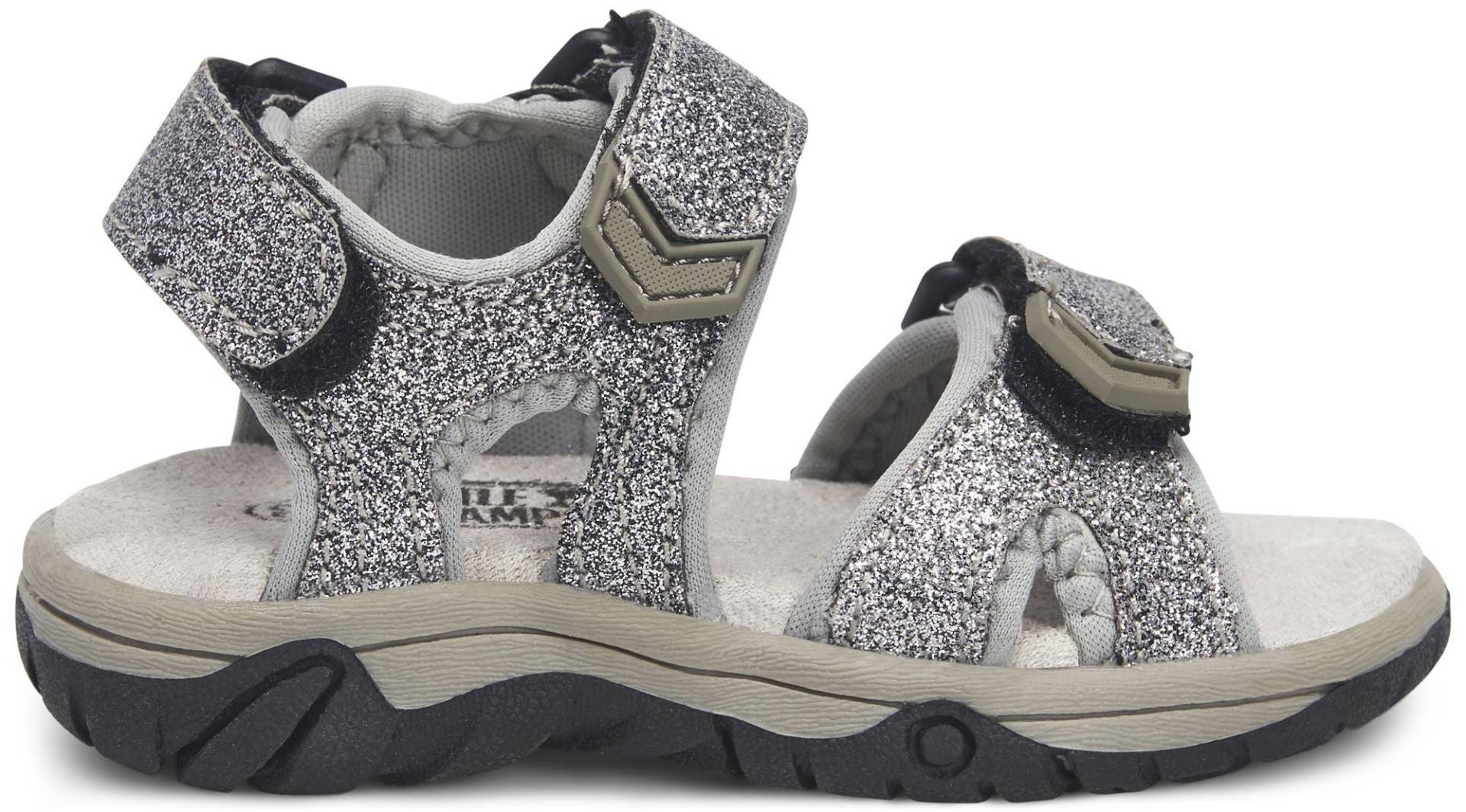 Little Champs Race Glitter Kinder Sandalen, Silver 24 Little Champs Race Glitter Kinder Sandalen, Silver 24 von Little Champs