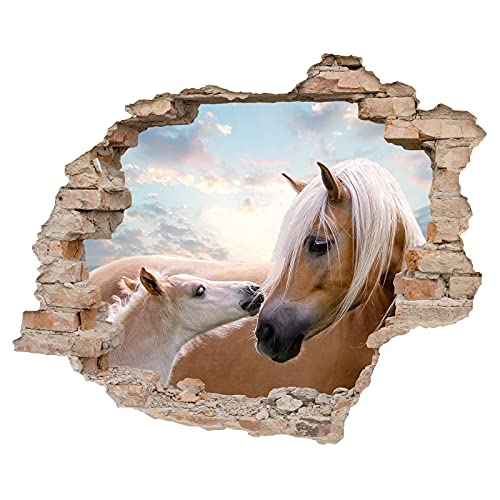 Little Deco 3D Wandsticker Wandaufkleber Wandtattoo Kinderzimmer Mädchen Pferd Wanddeko Spielzimmer Wandbild Poster Tapete Schlafzimmer Kleinkind Horse DL639-7 Little Deco 3D Wandsticker Wandaufkleber Wandtattoo Kinderzimmer Mädchen Pferd Wanddeko Spielzimmer Wandbild Poster Tapete Schlafzimmer Kleinkind Horse DL639-7 von Little Deco