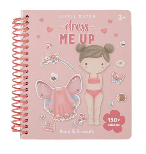 Little Dutch 125414 Stickerbuch Dress me up - Rosa & Friends Little Dutch 125414 Stickerbuch Dress me up - Rosa & Friends von Little Dutch