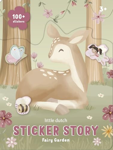 Little Dutch 126602 Aufkleber-/ Stickerset - Fairy Garden von Little Dutch