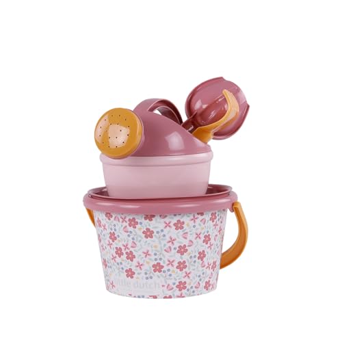 Little Dutch 2014446 Strandset Eimerset 5-teilig - Pink Flowers Little Dutch 2014446 Strandset Eimerset 5-teilig - Pink Flowers von Little Dutch