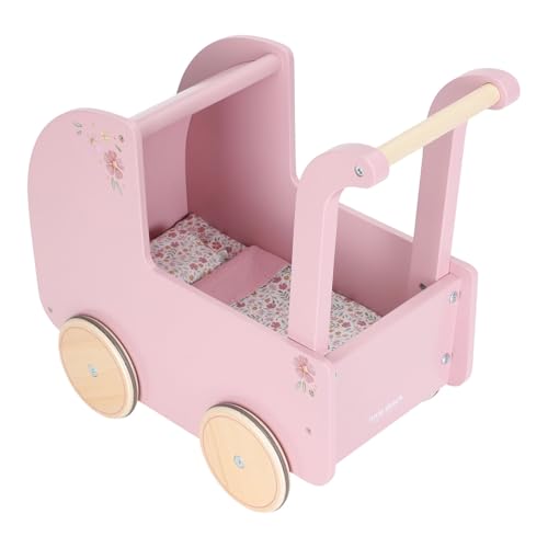 Little Dutch 2519 Holz Puppenwagen - rosa Little Dutch 2519 Holz Puppenwagen - rosa von Little Dutch