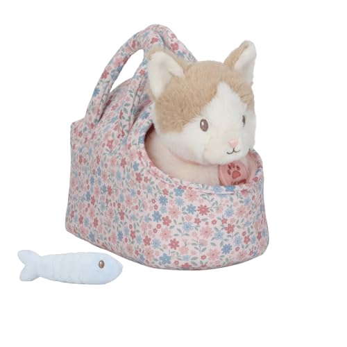 Little Dutch 4517 Stofftier Kuscheltier Katze Marley mit Zubehör (23 cm) von Little Dutch