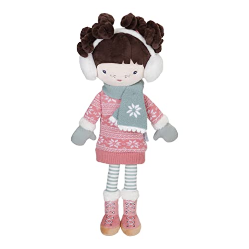 Little Dutch 4546 Stoffpuppe Kuschelpuppe Winter Jill (35 cm) von Little Dutch