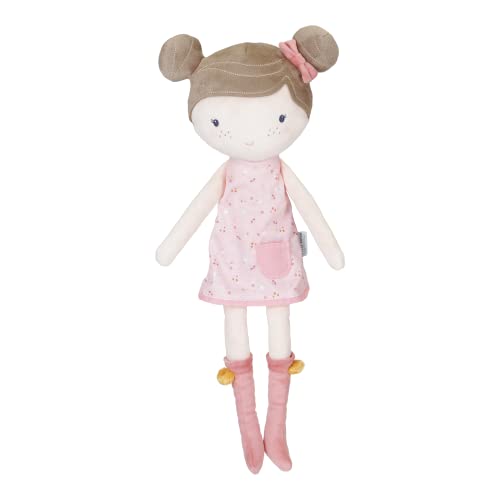 Little Dutch Stoffpuppe Kuschelpuppe Rosa - (35 cm) (Little pink Flowers) von Little Dutch
