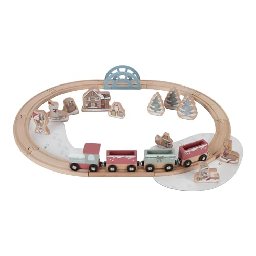 Little Dutch 4868 FSC Holz Eisenbahn mit Schienen - Weihnachten Little Dutch 4868 FSC Holz Eisenbahn mit Schienen - Weihnachten von Little Dutch