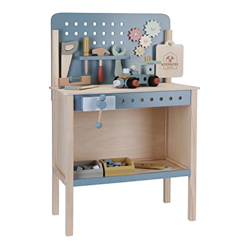 Little Dutch 7079 FSC Holz Spielwerkbank mit Werkzeug von Little Dutch