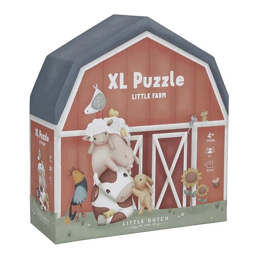 Little Dutch 7150 Puzzle XL Bauernhof - Little Farm von Little Dutch