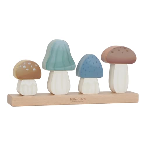 Little Dutch 7230 FSC Holz Stapelspiel Steckspiel Pilze - Forest Friends Little Dutch 7230 FSC Holz Stapelspiel Steckspiel Pilze - Forest Friends von Little Dutch