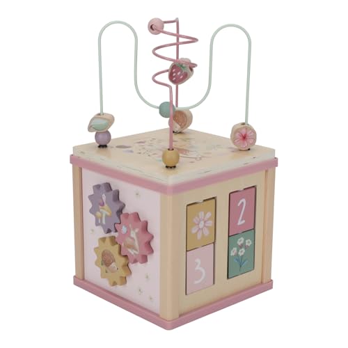 Little Dutch 7331 FSC Holz Aktivitäten-Würfel Motorikschleife - Fairy Garden rosa Little Dutch 7331 FSC Holz Aktivitäten-Würfel Motorikschleife - Fairy Garden rosa von Little Dutch