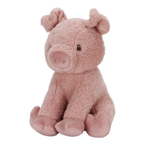 Little Dutch 8833 Kuscheltier Plüschtier Schwein - Little Farm (25 cm) von Little Dutch