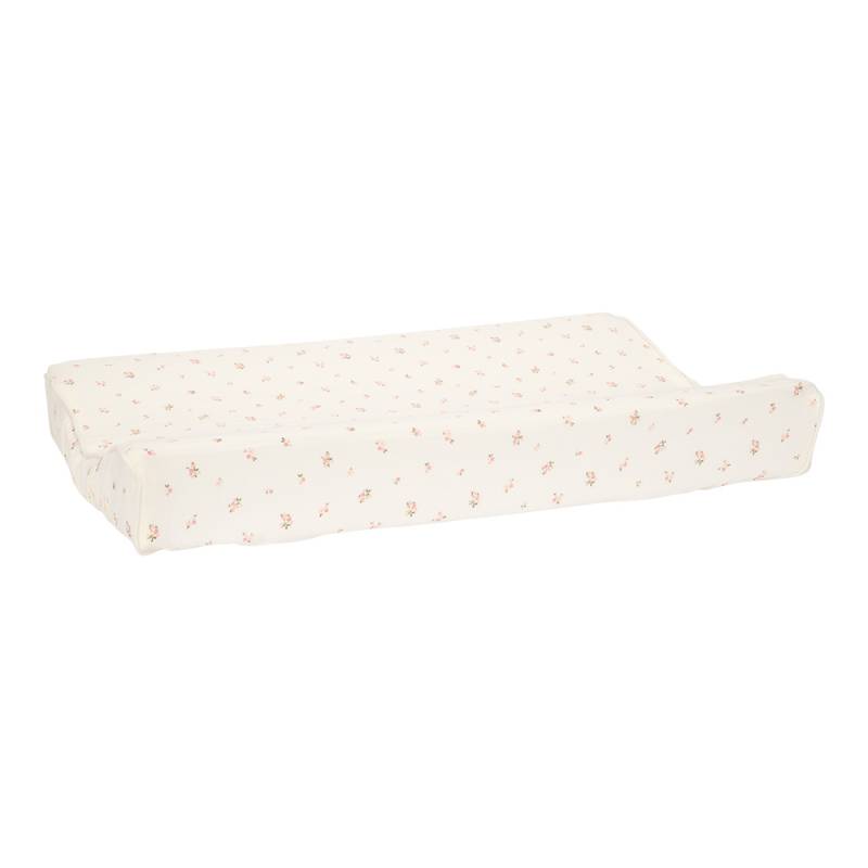 Little Dutch Changing Pad Cover Muslin - Blueberry Leaves von Little Dutch