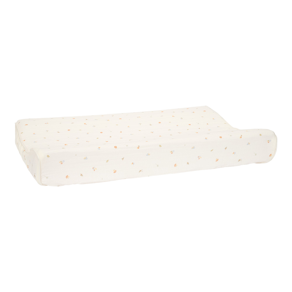 Little Dutch Changing Pad Cover Muslin - Blueberry Leaves Little Dutch Changing Pad Cover Muslin - Blueberry Leaves von Little Dutch