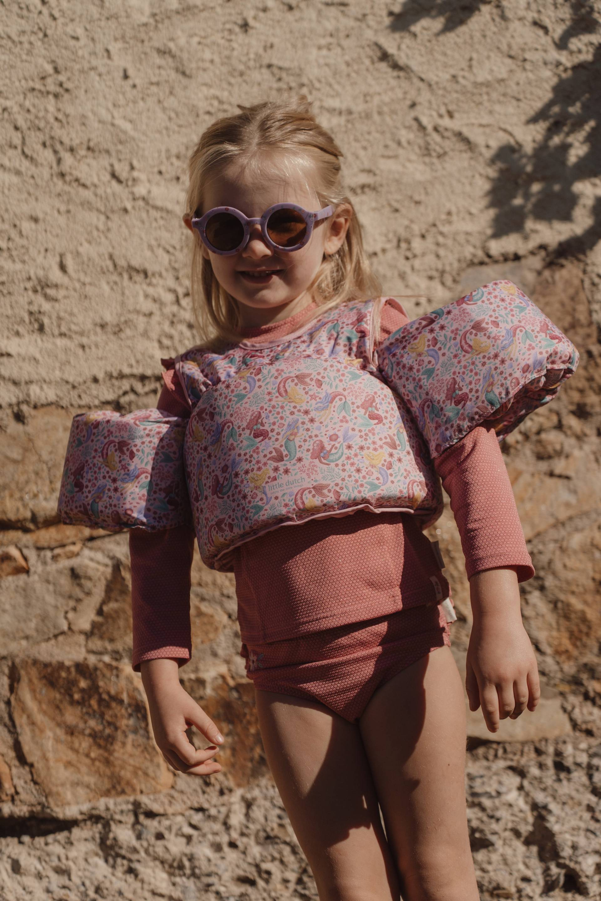 Little Dutch Dreamy Mermaid Schwimmgürtel, Pink von Little Dutch