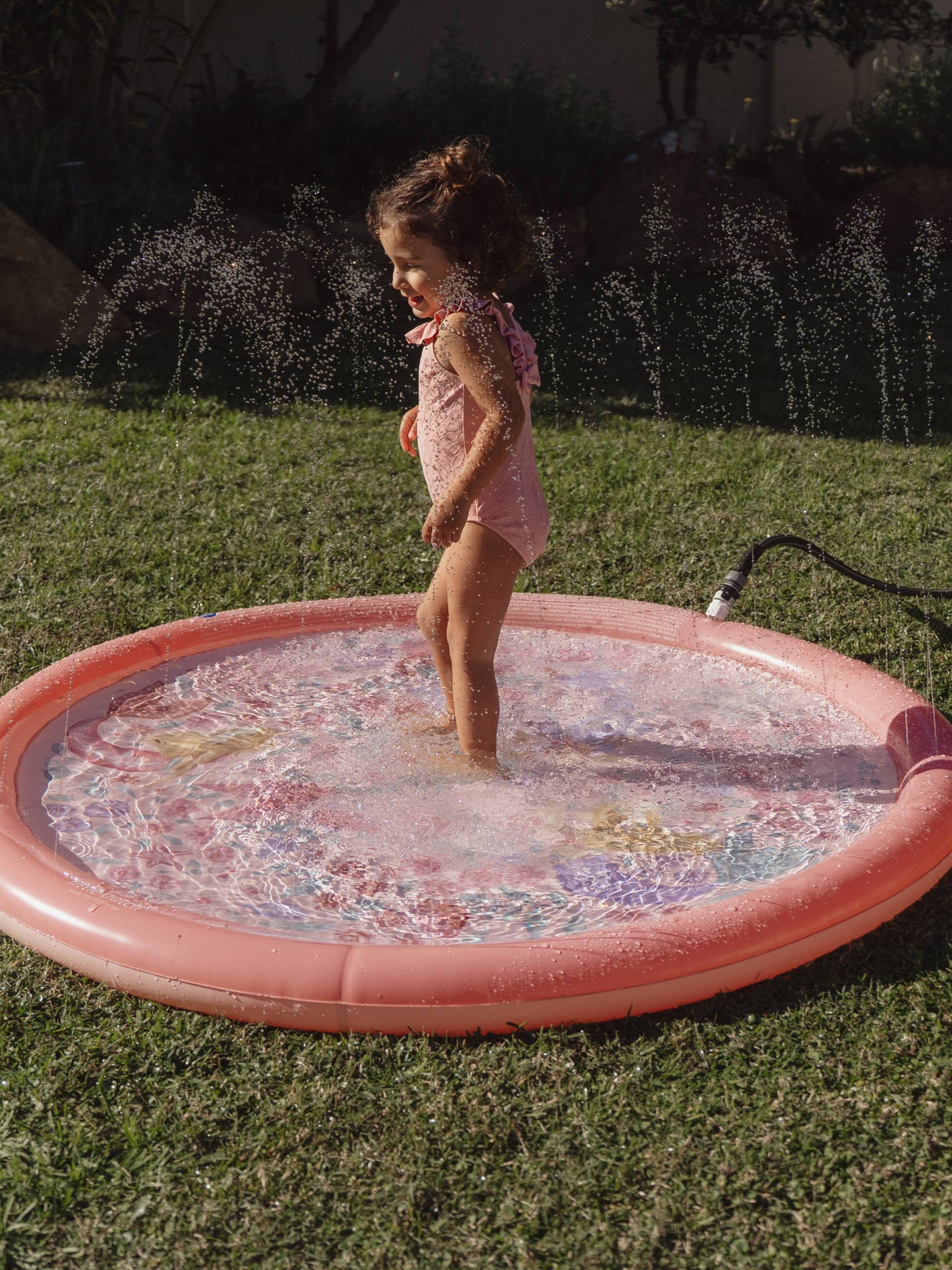 Little Dutch Dreamy Mermaid Sprinklermatte, Pink von Little Dutch