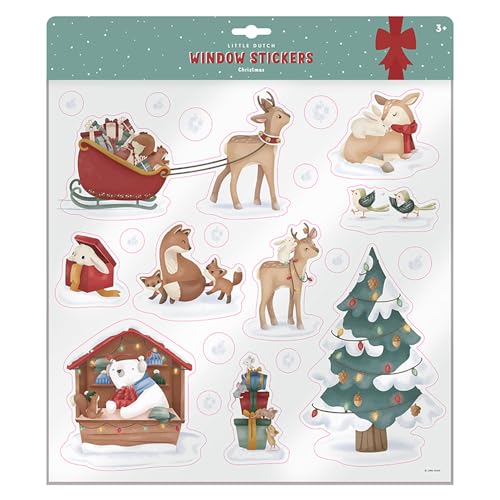 Little Dutch Fensteraufkleber/Sticker - Weihnachten: 43 Aufkleber, Ab 3 Jahre Little Dutch Fensteraufkleber/Sticker - Weihnachten: 43 Aufkleber, Ab 3 Jahre von Little Dutch