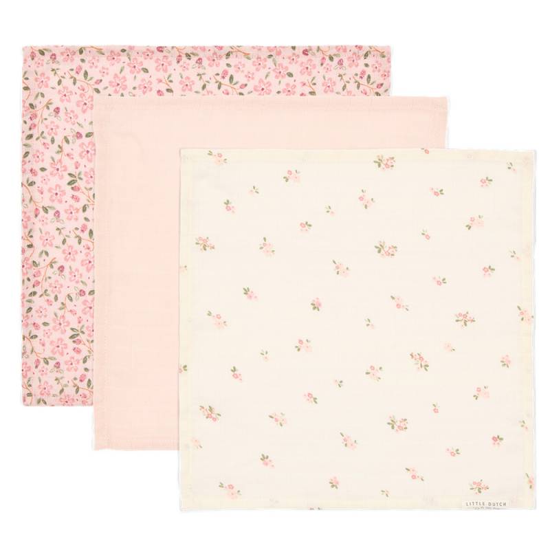 Little Dutch Mouthcloth Set Muslin - 25x25 cm - Forest Friends von Little Dutch