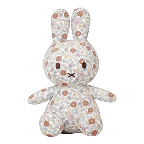 Little Dutch NIJN777 Kuscheltier/Stofftier Miffy Vintage Little Flowers All Over (35 cm) von Little Dutch