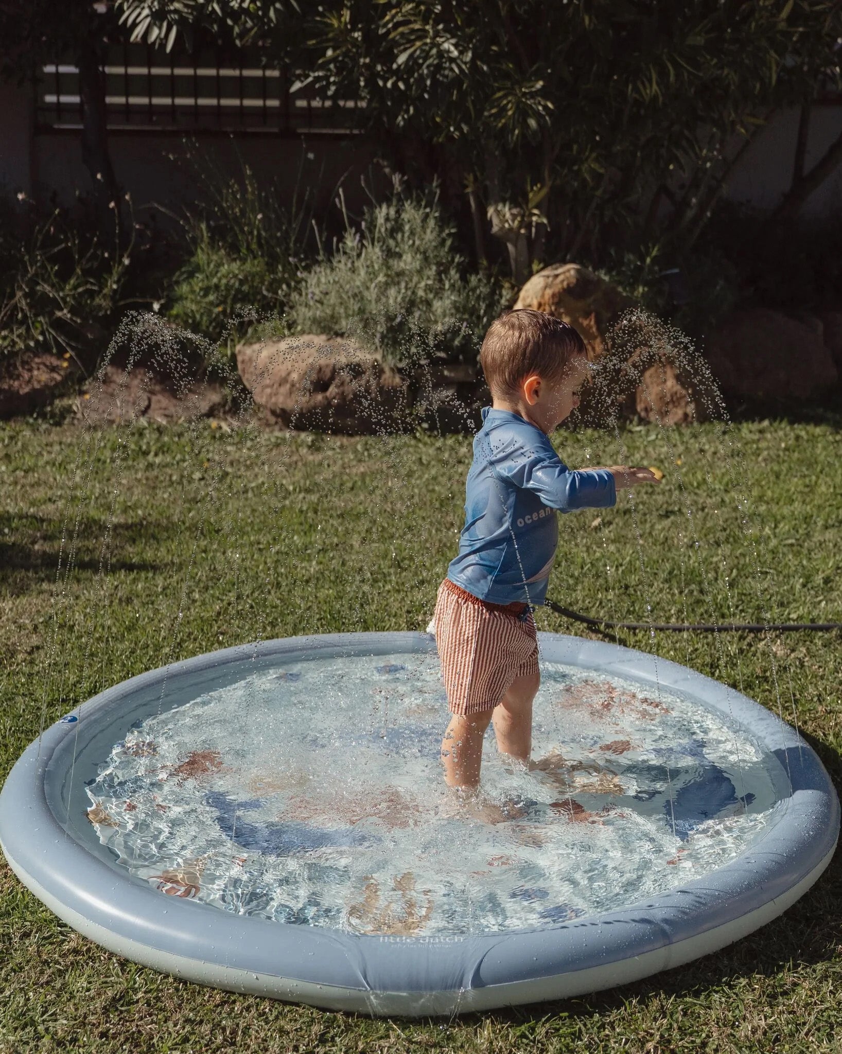 Little Dutch Ocean World Sprinklermatte, Blue von Little Dutch