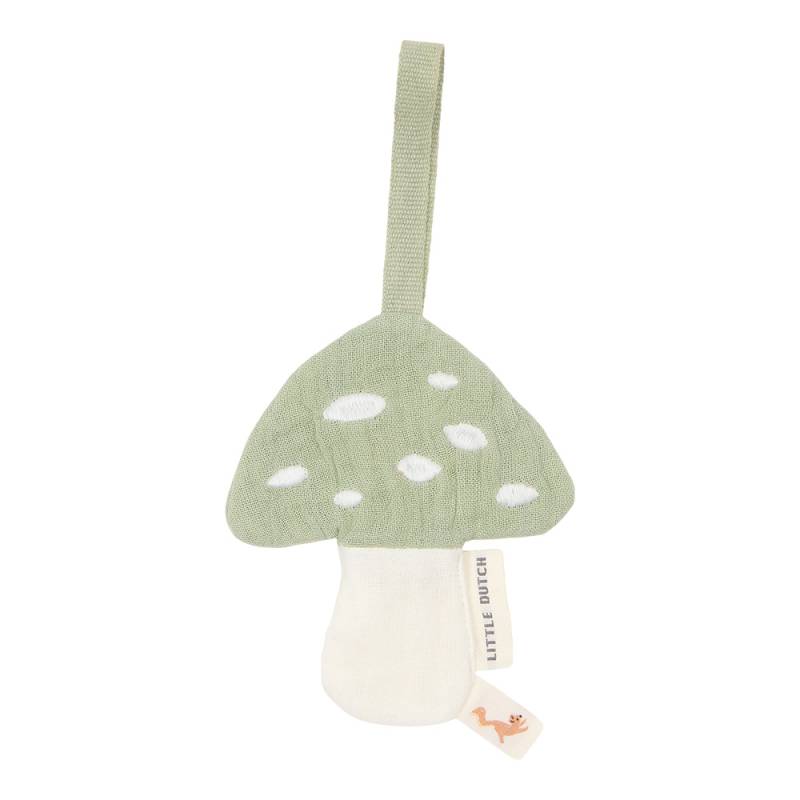 Little Dutch Pacifier Cloth Muslin - Aardbei von Little Dutch