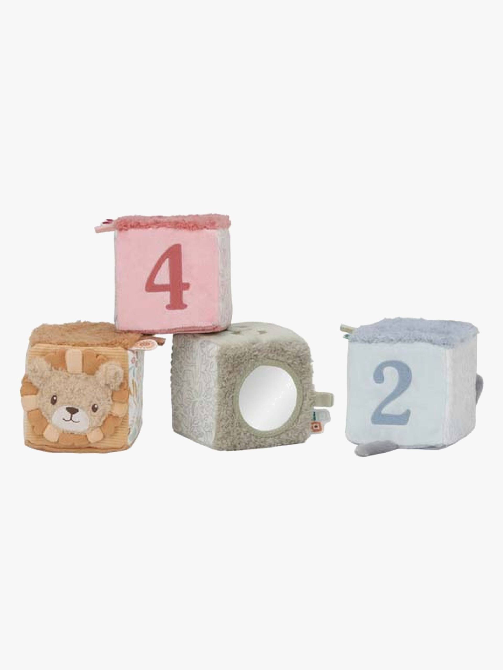 Little Dutch Safari Friends Aktivitätswürfel, Babyspielzeug von Little Dutch