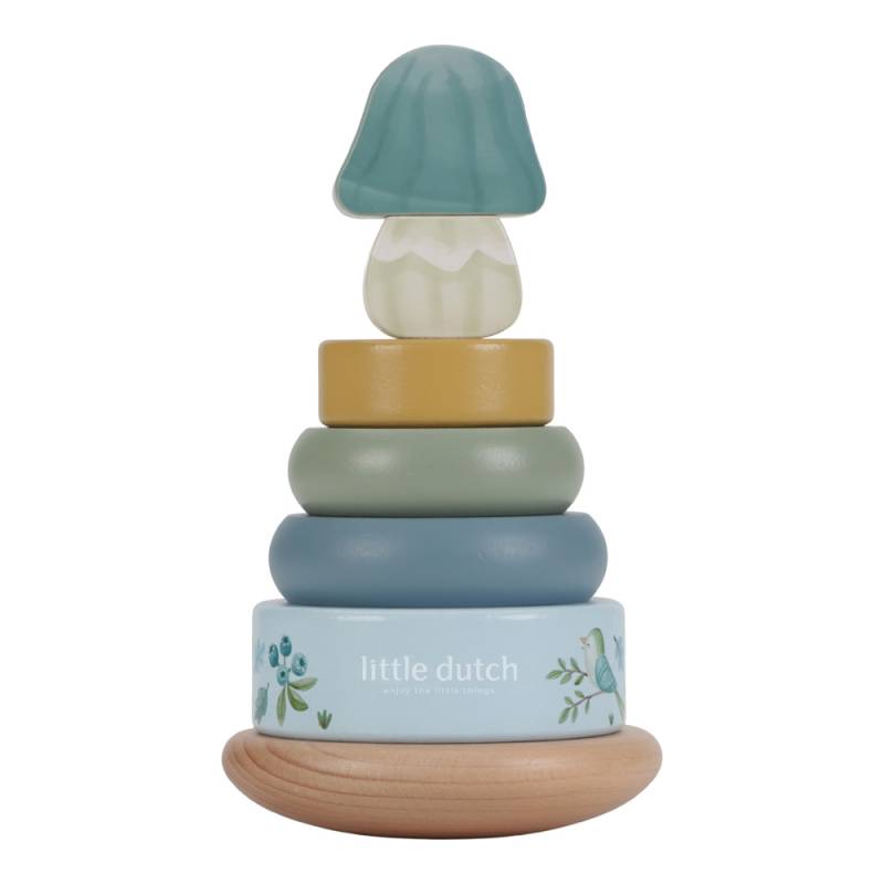 Little Dutch Wooden Rocking Ring Stacker FSC von Little Dutch