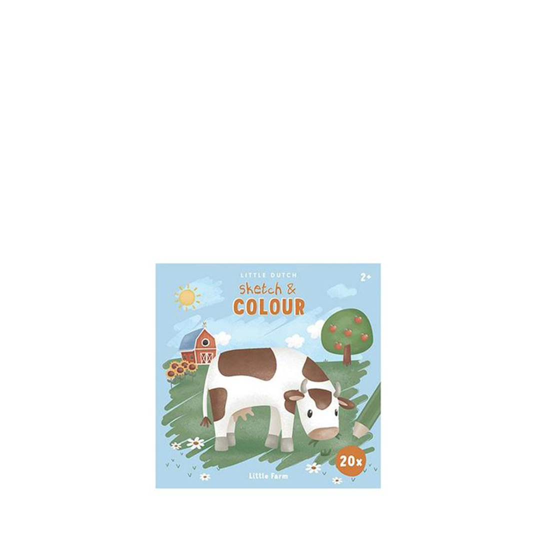 Little Dutch Colouring Book Little Farm Little Dutch Colouring Book Little Farm von Little Dutch