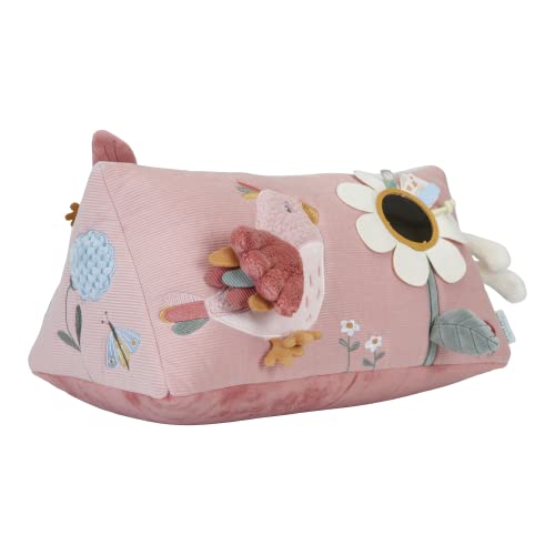 Little Dutch 8723 Stoff Activity Fühldreieck - Flowers & Butterflies rosa von Little Dutch