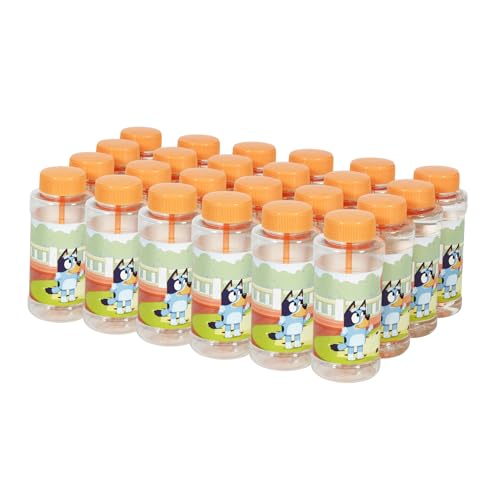 Bluey Seifenblasen-Spielzeug mit Zauberstab, 118 ml, 24 Stück von Little Kids