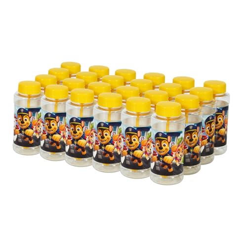 Paw Patrol Seifenblasen, Partyspielzeug mit Zauberstab, 118 g, 24 Stück von Little Kids