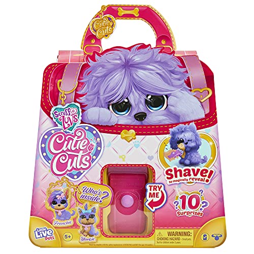 Little Live Pets Scruff-a-Luvs Cutie Cuts Shave, Reveal and Style, Plush Rescue pet von Little Live Pets