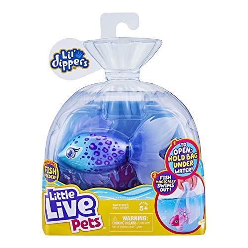 Little Live Pets Einzelpackung Lil’ Dippers Furtail - Lil’ Dippers Wow“-Effekt beim Auspacken im Wasser und interaktivem Füttern, 26157 Little Live Pets Einzelpackung Lil’ Dippers Furtail - Lil’ Dippers Wow“-Effekt beim Auspacken im Wasser und interaktivem Füttern, 26157 von Little Live Pets