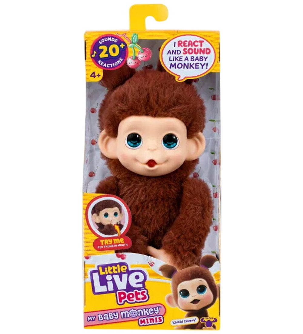 Little Live Pets Interaktiv Kuscheltier - 15 cm - My Baby Mini M - Little Live Pets - One Size - Kuscheltiere Little Live Pets Interaktiv Kuscheltier - 15 cm - My Baby Mini M - Little Live Pets - One Size - Kuscheltiere von Little Live Pets