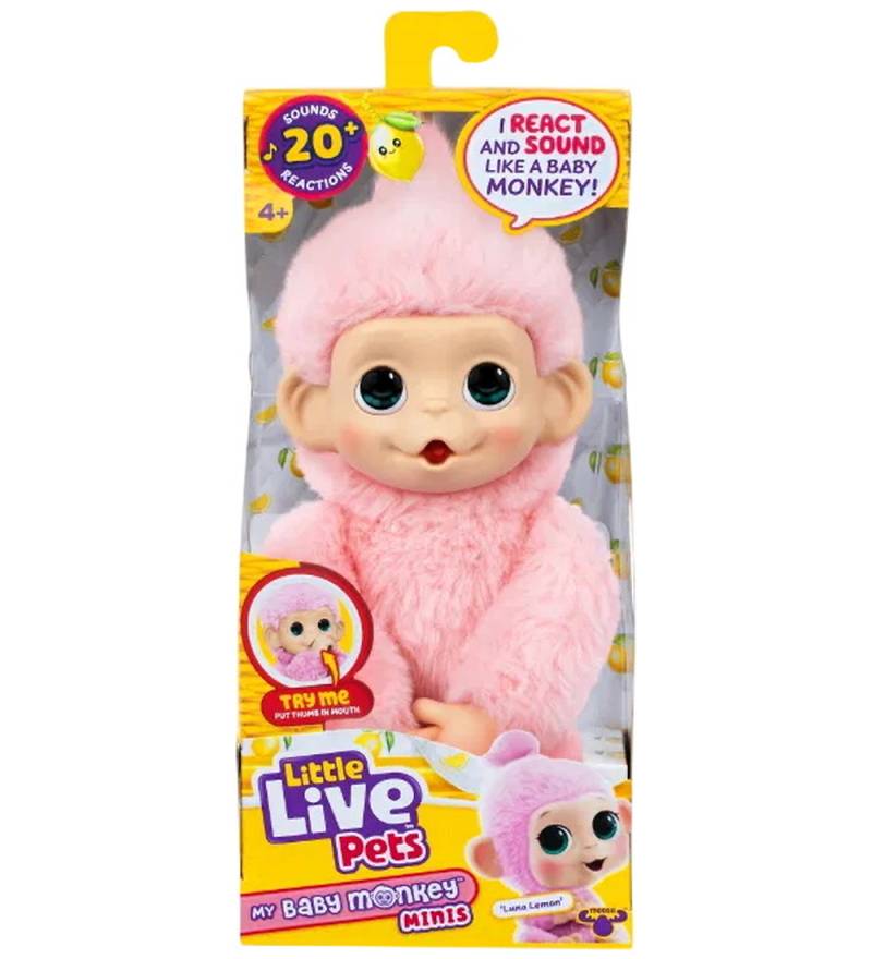 Little Live Pets Interaktiv Kuscheltier - 15 cm - My Baby Mini M - Little Live Pets - One Size - Kuscheltiere Little Live Pets Interaktiv Kuscheltier - 15 cm - My Baby Mini M - Little Live Pets - One Size - Kuscheltiere von Little Live Pets