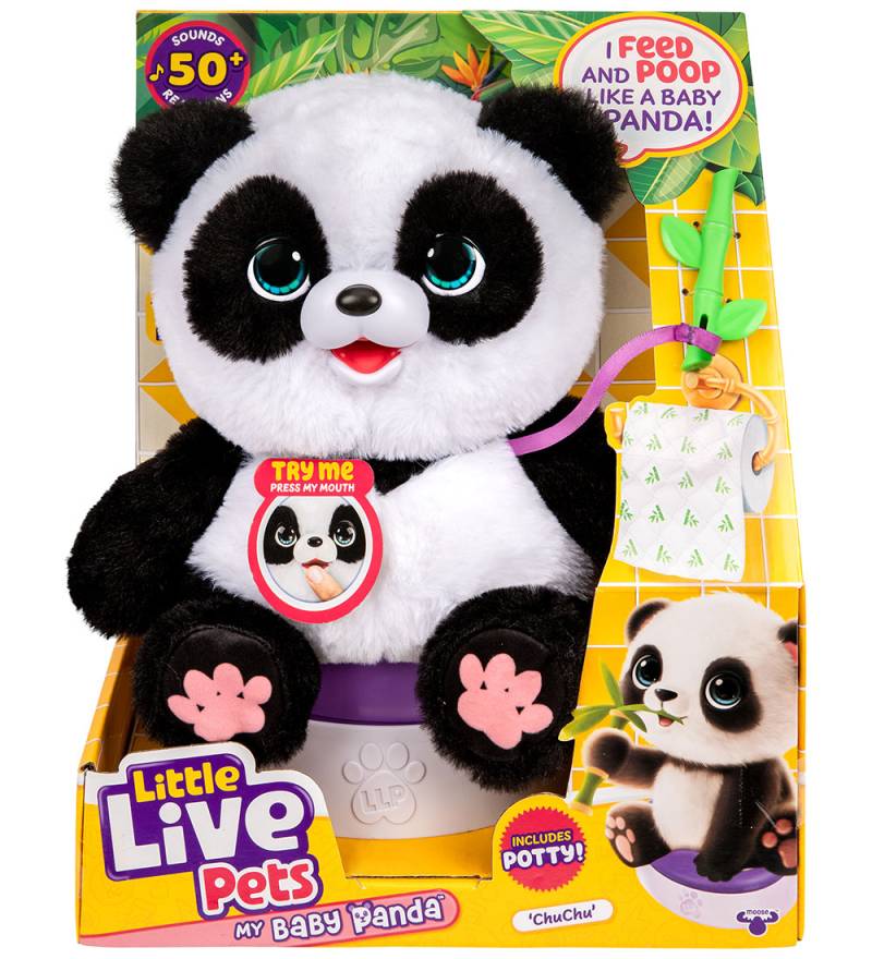 Little Live Pets Interaktiv Kuscheltier - My Baby Panda - ChuChu - Little Live Pets - One Size - Kuscheltiere Little Live Pets Interaktiv Kuscheltier - My Baby Panda - ChuChu - Little Live Pets - One Size - Kuscheltiere von Little Live Pets