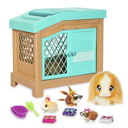 Little Live Pets - Mama Surprise, interaktives Plüsch-Meerschweinchen mit Geräuschen und Bewegungen, die Babys haben, EIN Spielzeug für Jungen und kleine Mädchen ab 5 Jahren, berühmt (LP30000) von Little Live Pets